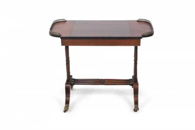 English Regency Style Wooden Game Table