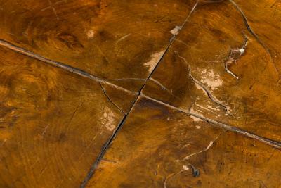 English Renaissance Console Table with Stretcher