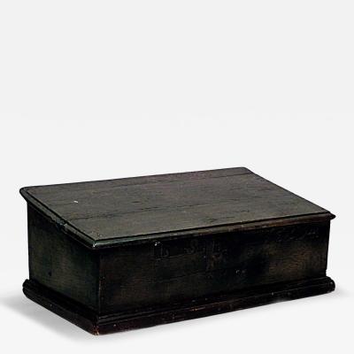 English Renaissance Oak Bible Box