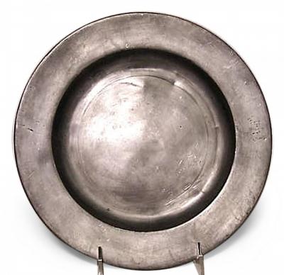 English Renaissance Pewter Dinner Plates