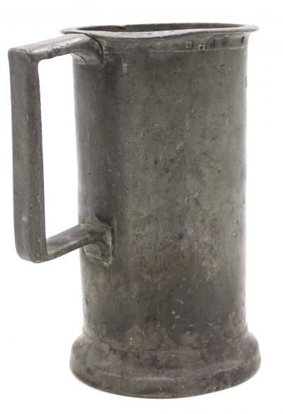 English Renaissance Pewter Tankard