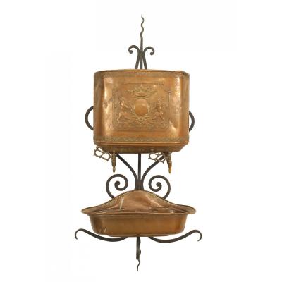 English Renaissance Revival Copper Lavabo