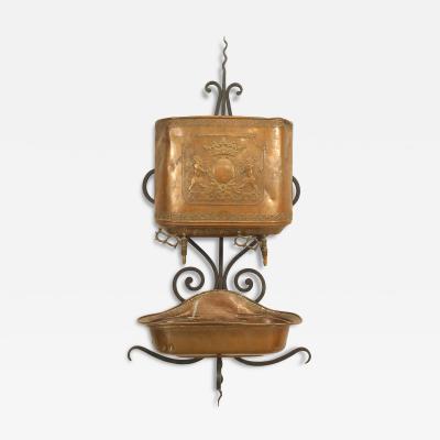 English Renaissance Revival Copper Lavabo
