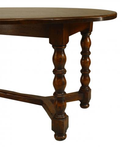 English Renaissance Style Oak Refectory Table