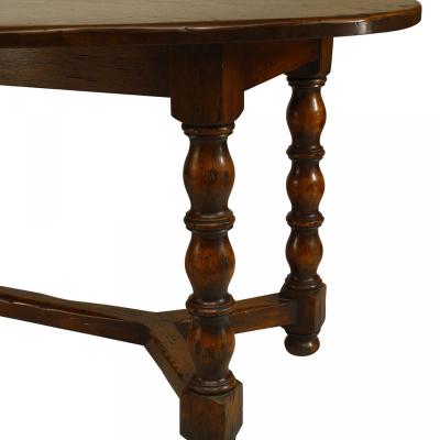 English Renaissance Style Oak Refectory Table