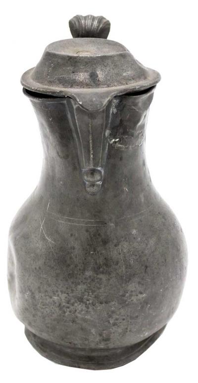 English Renaissance Style Pewter Teapot