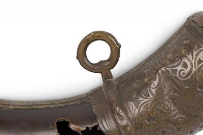 English Renaissance Style Powder Horn