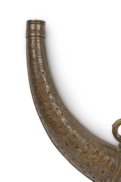 English Renaissance Style Powder Horn