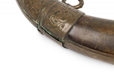English Renaissance Style Powder Horn