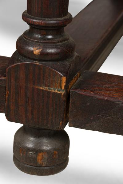 English Renaissance Style Wood Dining Conference Table