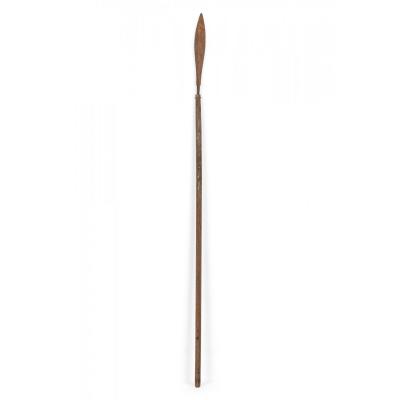 English Renaissance Style Wood and Iron Blade