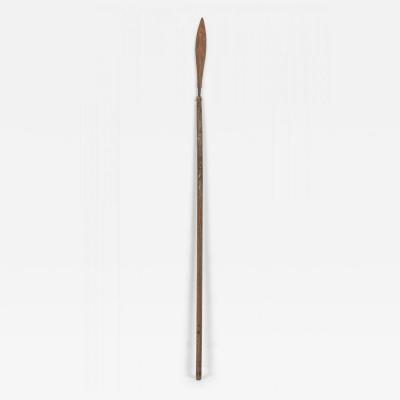 English Renaissance Style Wood and Iron Blade