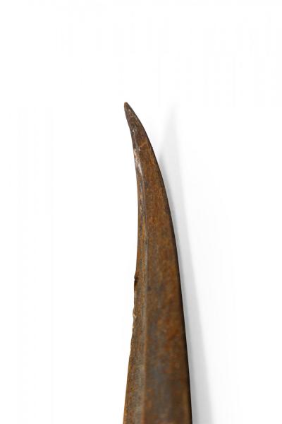 English Renaissance Style Wood and Iron Spear