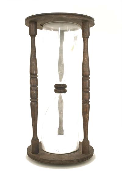 English Renaissance Wood Hour Glass