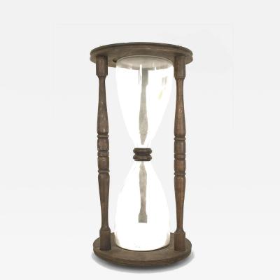 English Renaissance Wood Hour Glass