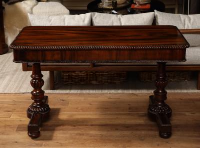 English Rosewood Writing Table