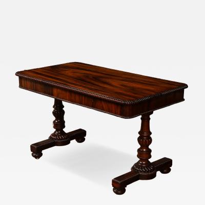 English Rosewood Writing Table
