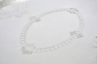 English Sheffield Plated Oval Barware Gallery Tray