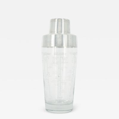 English Sheffield Silver Plate Cocktail Shaker