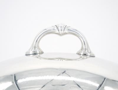 English Sheffield Silver Plate Victorian Style Meat Dome