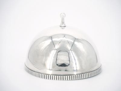 English Sheffield Silver Plate Victorian Style Meat Dome