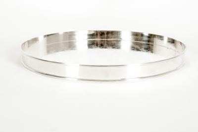 English Sheffield Silver Plated Barware Tableware Tray