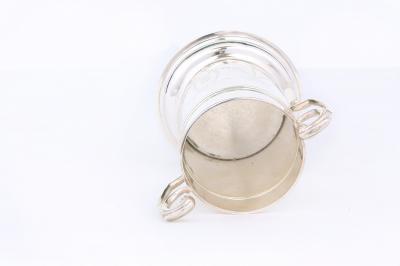 English Sheffield Silver Plated Barware Wine Bottle Holder