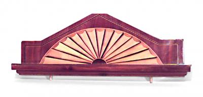 English Sheraton Mahogany Console Table