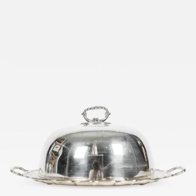 English Silver Plate or Copper Footed Wine Cooler
