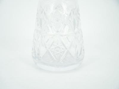 English Sterling Silver Top Cut Glass Tableware Sugar Receptacle