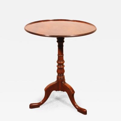 English Tripod Table Circa 1800 In Mahogany