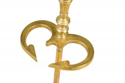 English Victorian 4 Piece Fire Tools Set