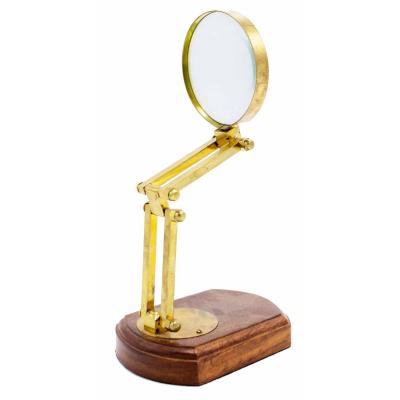 English Victorian Adjustable Magnifying Glass