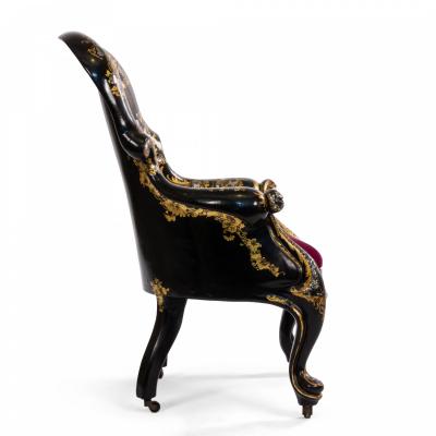 English Victorian Berga Arm Chair