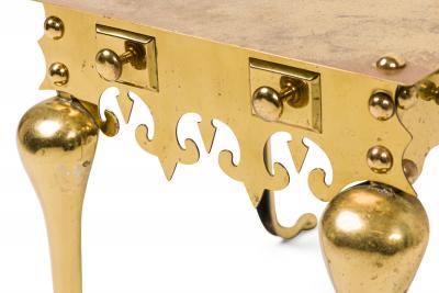 English Victorian Brass Hearth Fireplace Trivet
