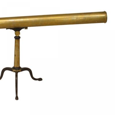 English Victorian Brass Telescope