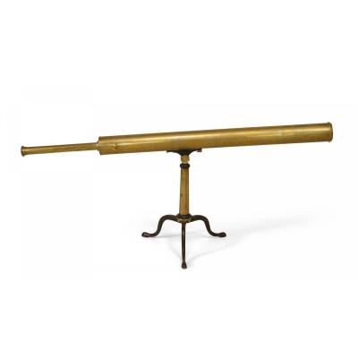 English Victorian Brass Telescope