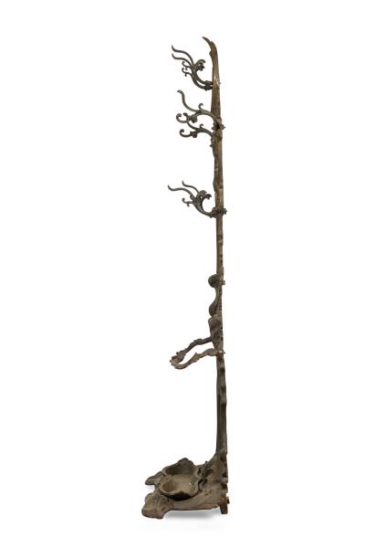 English Victorian Cast Iron Hatrack Umbrella Stand