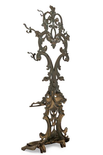 English Victorian Cast Iron Hatrack Umbrella Stand