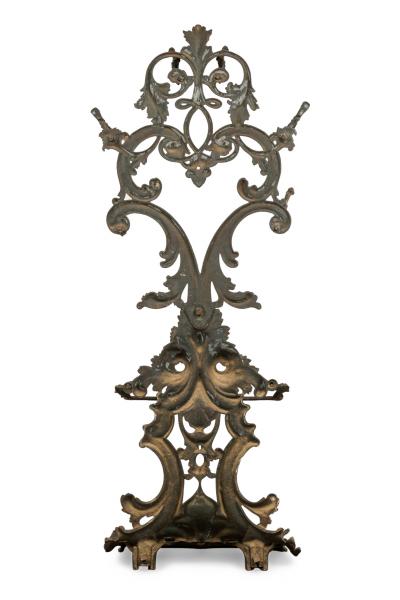 English Victorian Cast Iron Hatrack Umbrella Stand