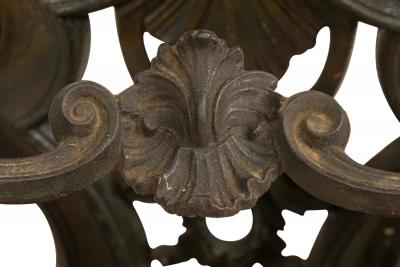 English Victorian Cast Iron Hatrack Umbrella Stand