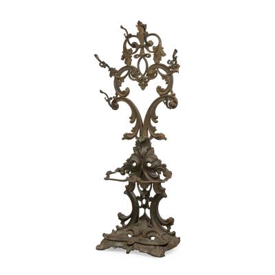 English Victorian Cast Iron Hatrack Umbrella Stand