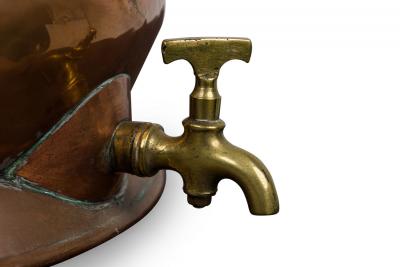 English Victorian Copper Four Gallon Water Decanter Ewer