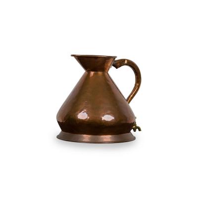 English Victorian Copper Four Gallon Water Decanter Ewer