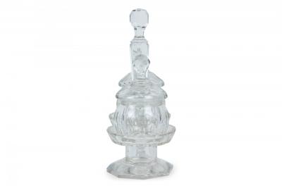 English Victorian Crystal Cruet Set