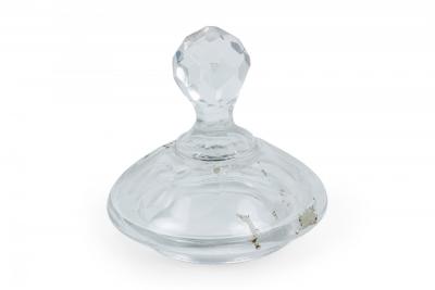 English Victorian Crystal Cruet Set
