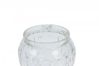 English Victorian Crystal Cruet Set