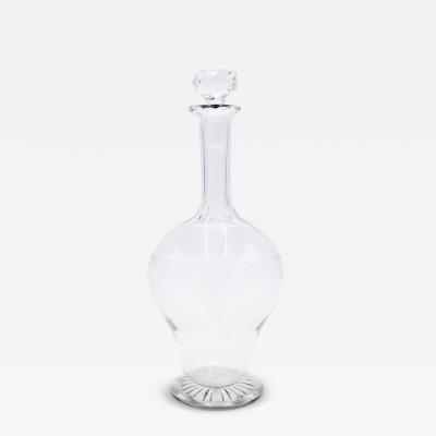 English Victorian Glass Decanter