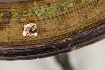 English Victorian Globe Circa 1832