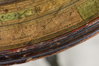 English Victorian Globe Circa 1832